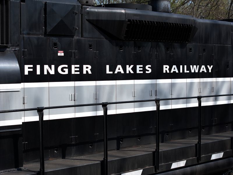 FGLK freight locomotive on the main line