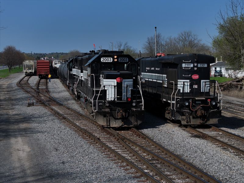 Finger Lakes Railway yard operations