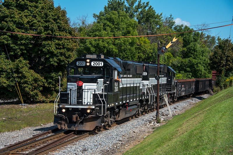 Finger Lakes Railway in operation today